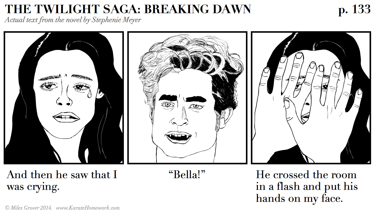 A BRIEF PASSAGE FROM TWILIGHT: BREAKING DAWN ILLUSTRATED